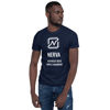 Nerva (XNV) - unisex t-shirt - white design - navy