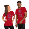 Nerva (XNV) - premium unisex t-shirt - color design - red