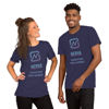 Nerva (XNV) - premium unisex t-shirt - color design - heather midnight navy
