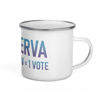 Nerva (XNV) - 12oz Enamel Coffee Mug - 1 CPU = 1 VOTE - 2