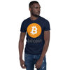 Bitcoin (BTC) - Unisex T-Shirt - Color Design - Navy