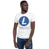 Litecoin (LTC) - unisex t-shirt - color design - white